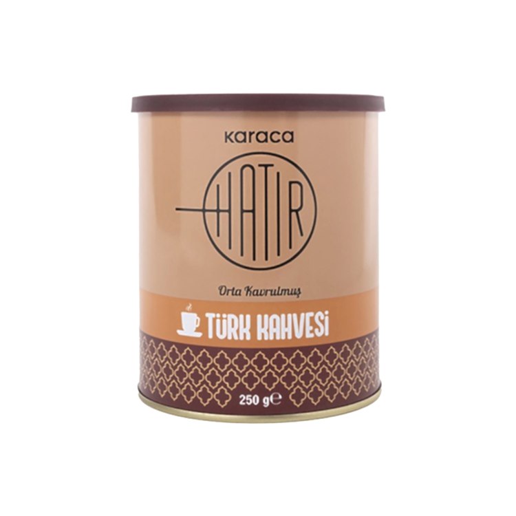 Karaca Hatır Orta Kavrulmuş Bol Köpüklü Türk Kahvesi 250gr